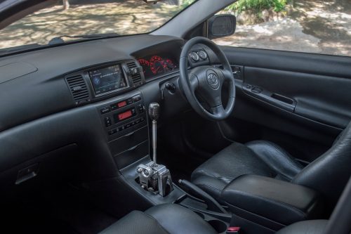 interior Corolla Tsport RzR shifter